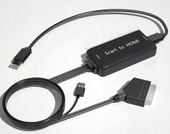 Konwerter Scart na HDMI z kablem HDMI 720P/1080P