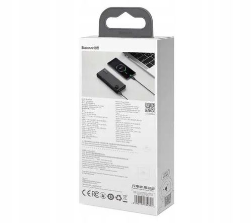 Powerbank Baseus Adaman 20000 mAh 22,5W PD QC 3.0 USB-C Lightning 2x USB na Arena.pl