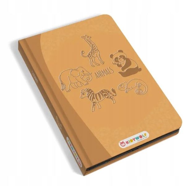 Kidywolf KIDYDRAW-MINI Interaktywny Mini tablet do rysowania Animals zdjęcie 1