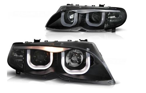 Lampy Reflektory LED 3D U-Style BMW E46 01-05 na Arena.pl
