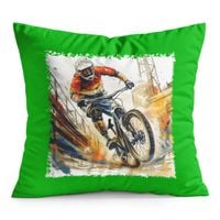 PODUSZKA ZIELONA PREZENT - ROWER BMX MTB SPORT