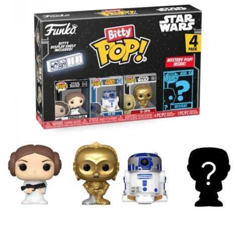 funko bitty pop! star wars leia 2cm 4pak na Arena.pl