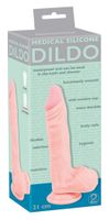Medical Silicone Dildo 21 cm (H)