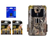 Fotopułapka Full HD KAMERA LEŚNA 44 IR ZESTAW 32GB