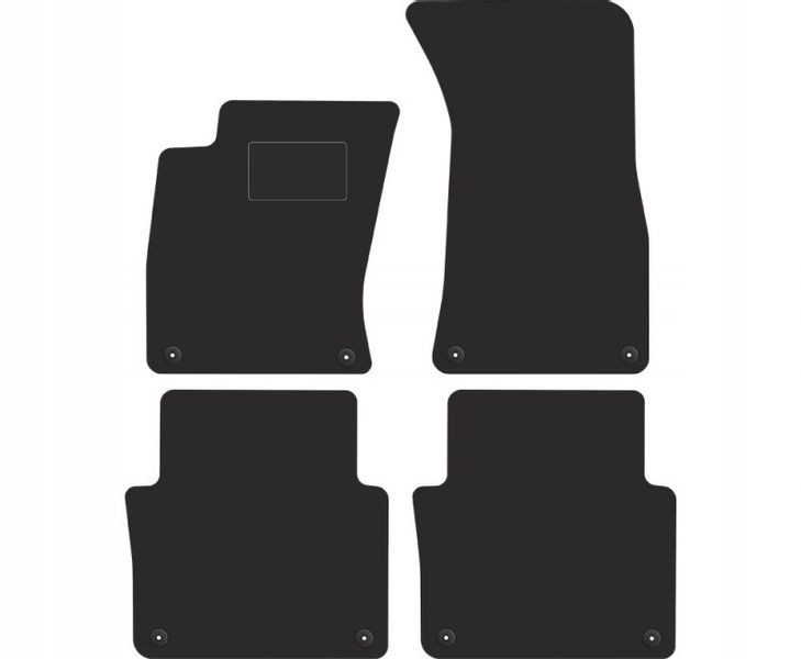 Dywaniki welurowe AUDI A8 D3 2002-2009 zdjęcie 6