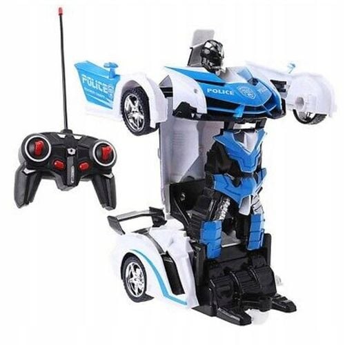 2w1 SAMOCHÓD STEROWANY RADIOWÓZ ROBOT POLICJA AUTOBOT PILOT TRANSFORMACJA na Arena.pl