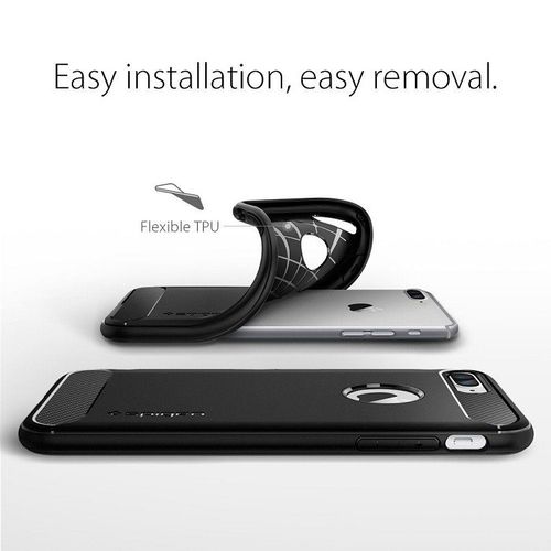 Spigen Rugged Armor do iPhone 7 PLUS / iPhone 8 PLUS black na Arena.pl