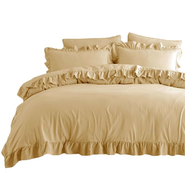 Pościel bawełniana SOYBEAN/160x200(P) STONEWASHED zdjęcie 2