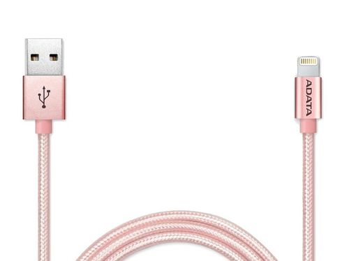 ADATA Sync and Charge Lightning Cable, USB, MFi (iPhone, iPad, iPod), Rose Gold na Arena.pl
