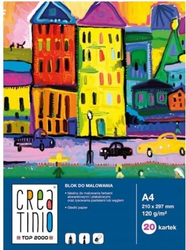 blok do malowania creatinio a4/20k 120g a'10 7611 na Arena.pl