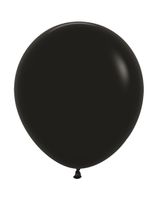 Balony lateksowe Sempertex, Black, 60cm, 3 szt.