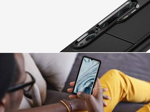Etui Spigen Rugged Armor do Xiaomi Mi Note 10/ Note 10 Pro/ CC9 Pro Matte Black na Arena.pl