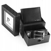 PIERRE CARDIN MĘSKI ZESTAW NA PREZENT PORTFEL+PASEK