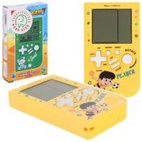 Tertis Konsola Gra Elektroniczna Podróżna Zręcznościowa - Żółta
