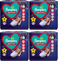 Pampers Pants Night Value Pack 4 4 x 25szt