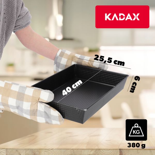 BLACHA FORMA DO PIECZENIA NIEPRZYWIERALNA 40x25x6 zdjęcie 4