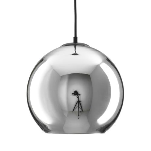Lampa wisząca MIRROR GLOW - S chrom 25 cm na Arena.pl