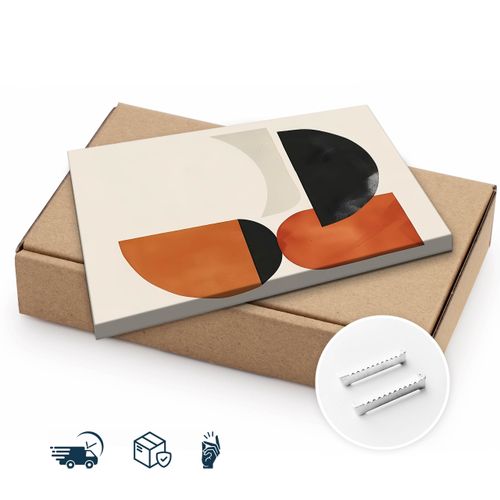 Obraz Ścienny Do Salonu Wzór Geometryczny Styl Boho Abstrakcja 30cm x 20cm na Arena.pl