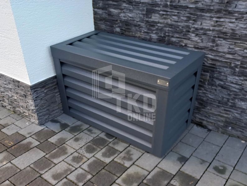 Osłona klimatyzatora - pompy ciepła 70x40x60 cm antracyt TKD159 zdjęcie 3