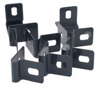 ZAWIJKA ZAPINKA UCHWYT DO PANELI ANTRACYT 100 SZT