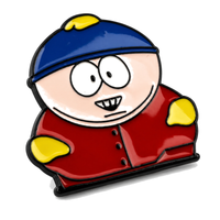 Eric Cartman | 3 cm | Metal | Przypinka Filmowa | South Park