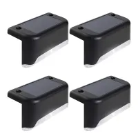4x Lampa Solarna LED Schodowa Ogrodowa Tarasowa Wodoodporna na Schody Taras