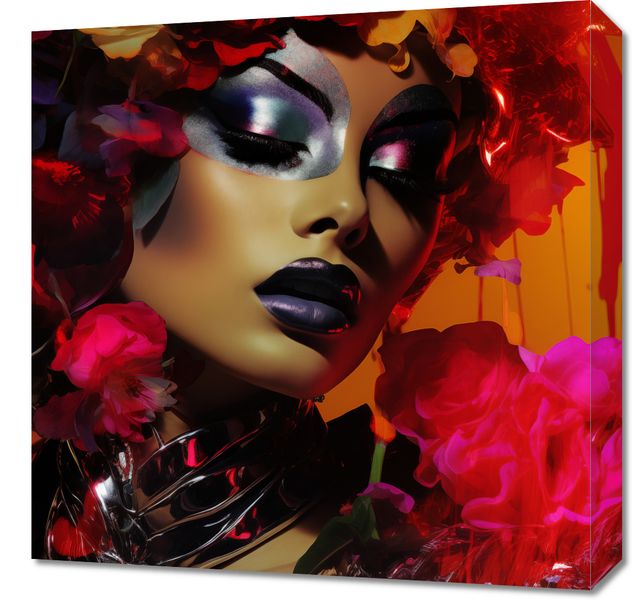 Obraz 50x50cm Kwiecista Diva zdjęcie 1