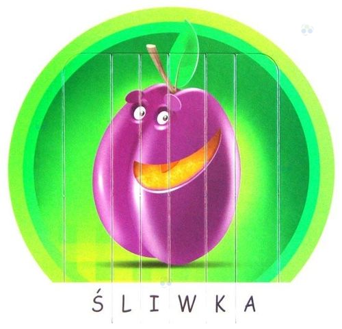 ŚMIAŁE OWOCE UKŁADANKA EDUKACYJNA na Arena.pl