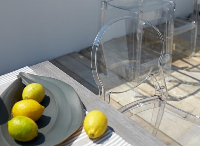 Krzesło Igloo białe zdjęcie 5