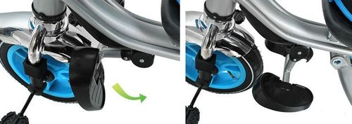 Rowerek trzykołowy Kruzzel RT6052 niebieski na Arena.pl