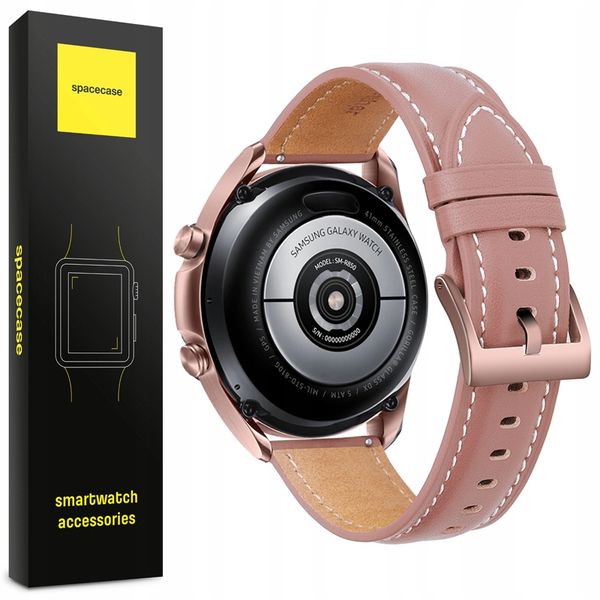 SPACECASE PASEK SKÓRZANY DO GALAXY WATCH 46MM zdjęcie 2