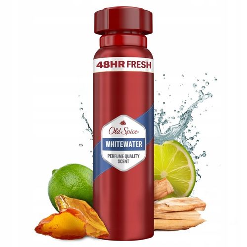 Old Spice Whitewater Dezodorant męski w sprayu, 6 x 150ml, 48h świeżości na Arena.pl