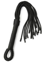 knot flogger black
