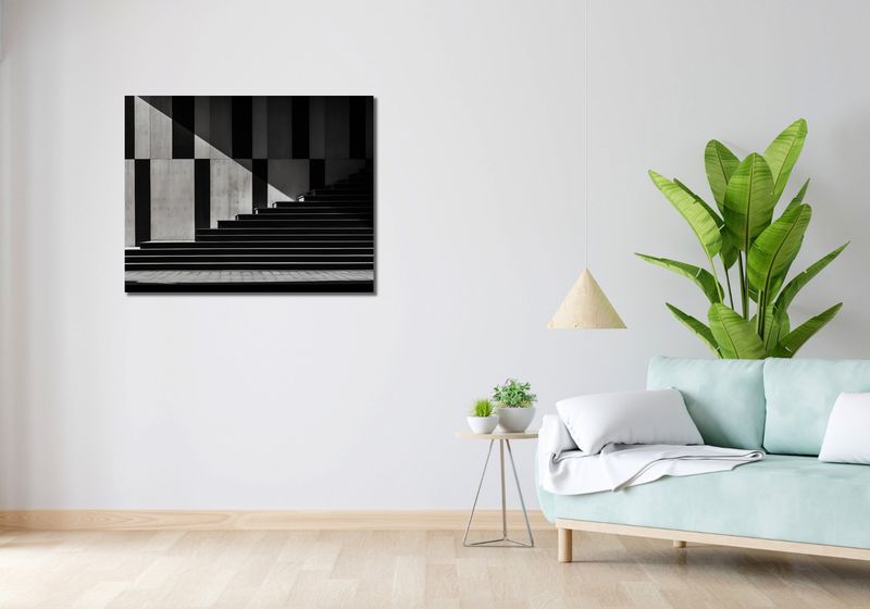 Obraz 90x70cm Geometria w Architekturze zdjęcie 2