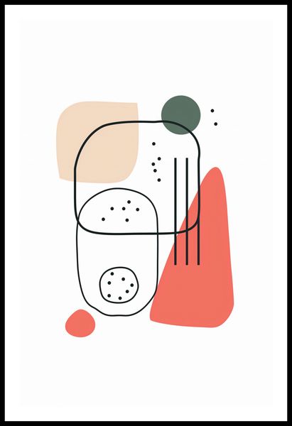 Plakat 53x81cm Przestrzenność zdjęcie 3
