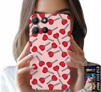 ETUI DO MOTOROLA MOTO G15 - KOBIECE, MODNE WZORY LIZAKI W SERCA CASE
