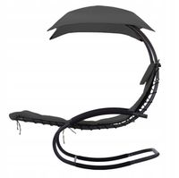 Leżak metal szary ModernHome