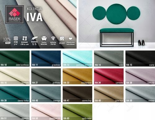 PANEL ŚCIENNY PANELE TAPICEROWANE 30 x 120 PŁOTEK na Arena.pl