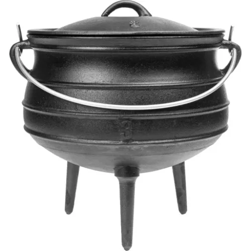 KOCIOŁEK Myśliwski 100% ŻELIWO GARNEK OGNISKO 7L na Arena.pl