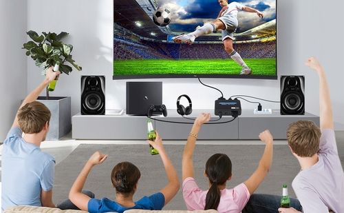 Ekstraktor HDMI 2.0 TOSLINK KONWERTER OPTYCZNY JACK AUX HDCP 4K na Arena.pl