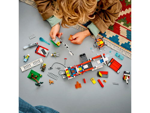 LEGO City Terenowy pojazd straży pożarnej 60374 zestaw ratunkowy na Arena.pl