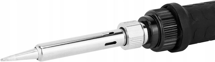 LUTOWNICA PRECYZYJNA KOLBOWA S801B 80W Z REGULACJĄ TEMPERATURY + AKCESORIA zdjęcie 7