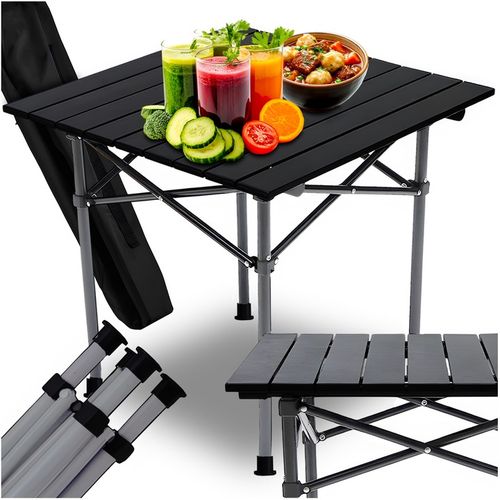 STÓŁ SKŁADANY TURYSTYCZNY OGRODOWY CATERINGOWY STOLIK ROZKŁADANY NA TARAS na Arena.pl