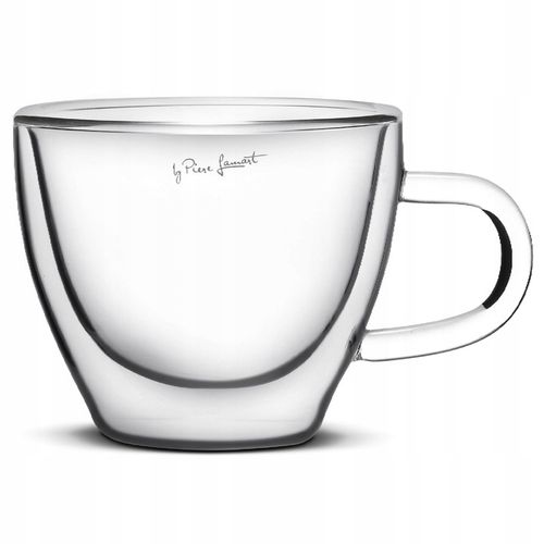 Szklanki z Uchem Termiczne do Cappucino Lamart LT9026 2szt 190ML na Arena.pl