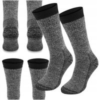 Termoaktywne wełniane skarpety turystyczne na zimę 80% merino Comodo