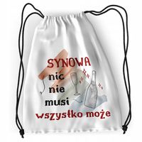 Plecak Dla Synowej Sportowy Szkolny Worek Torba Z Nadrukiem Ze Zdjęciem