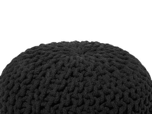 Puf 40 x 25 cm czarny CONRAD na Arena.pl