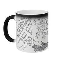 I solemnly swear that I'm up to no good - magiczny kubek z mapą huncwotów