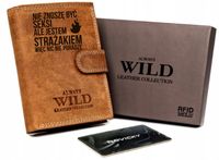 Portfel SKÓRA grawer box SEKSI STRAŻAK inne zawody