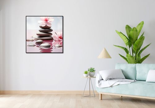 Plakat 80x80cm Spokojne Odbicie na Arena.pl